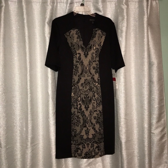 NWT knit fitted dress. - Picture 1 of 3